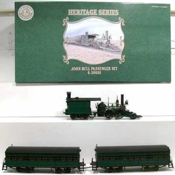 LNL30088 John Bull O Scale Heritage Series Passenger Electric Train Set 2008 (ONLINE ORDER ONLY)