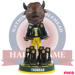 North Dakota State Bison 8-Time National Champions Bobblehead (ONLINE ORDER ONLY)