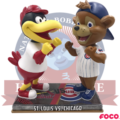 Chicago Cubs vs. St. Louis Cardinals Rivalry Bobblehead (ONLINE ORDER ONLY)