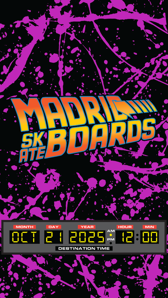 40th Anniversary Limited Edition Madrid Valterra Skateboard (ONLINE ORDER ONLY)