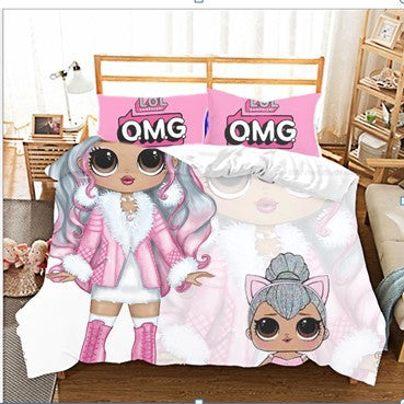 L.O.L Surprise Cosplay Bedding Set Duvet Cover Without Filler (Online Order Only)