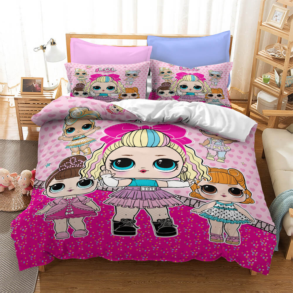L.O.L Surprise Cosplay Bedding Set Duvet Cover Without Filler (Online Order Only)