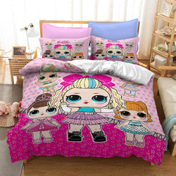 L.O.L Surprise Cosplay Bedding Set Duvet Cover Without Filler (Online Order Only)