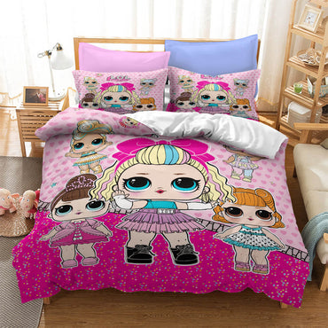 L.O.L Surprise Cosplay Bedding Set Duvet Cover Without Filler (Online Order Only)