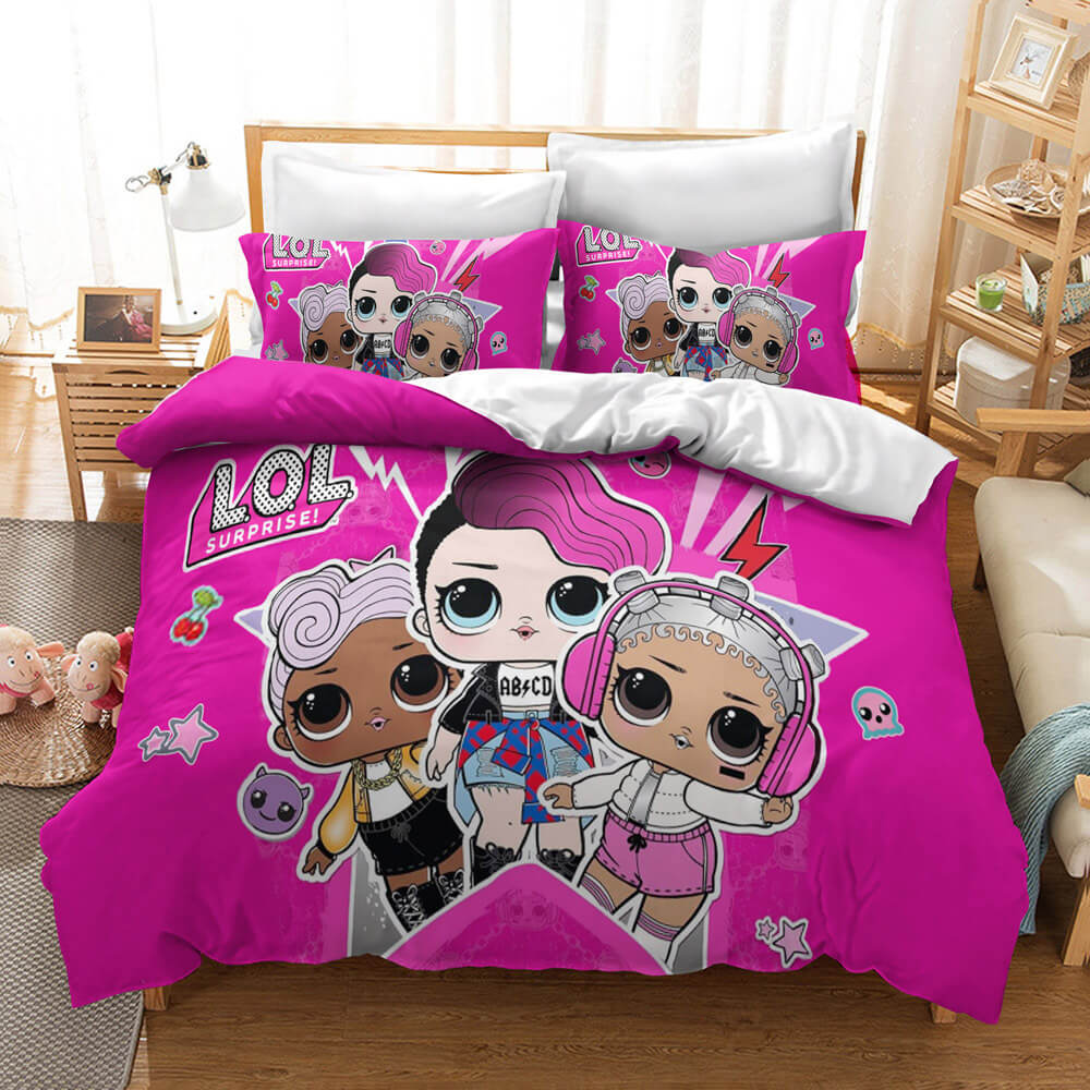 L.O.L Surprise Cosplay Bedding Set Duvet Cover Without Filler (Online Order Only)