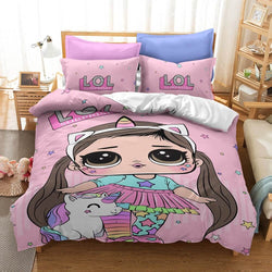 L.O.L Surprise Cosplay Bedding Set Duvet Cover Without Filler (Online Order Only)