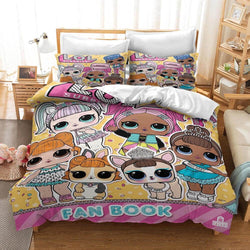 L.O.L Surprise Cosplay Bedding Set Duvet Cover Without Filler (Online Order Only)