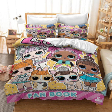 L.O.L Surprise Cosplay Bedding Set Duvet Cover Without Filler (Online Order Only)