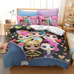 L.O.L Surprise Cosplay Bedding Set Duvet Cover Without Filler (Online Order Only)