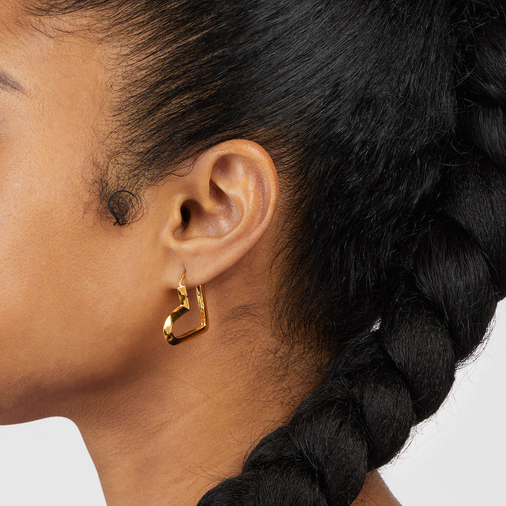 League of Legends X RockLove KDA Ahri Heart Hoop Earrings (ONLINE ORDER ONLY)