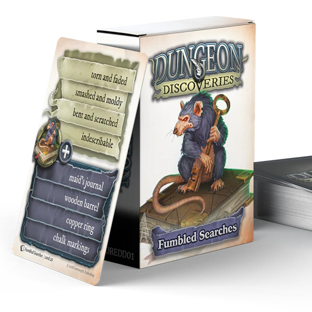Dungeon Discoveries - Fumbled Searches - Card Deck (ONLINE ORDER ONLY)