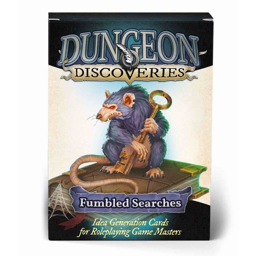 Dungeon Discoveries - Fumbled Searches - Card Deck (ONLINE ORDER ONLY)