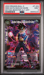 2022 DRAGON BALL SUPER MYTHIC BOOSTER MSK.SAYN, BWS.NO MORE #P-263 - PSA 9 (Online Order Only)