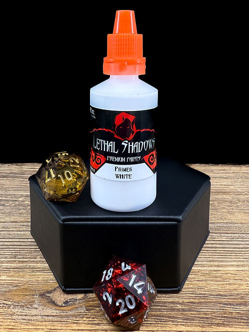 Lethal Shadows: Premium Paints - Primer - White (ONLINE ORDER ONLY)