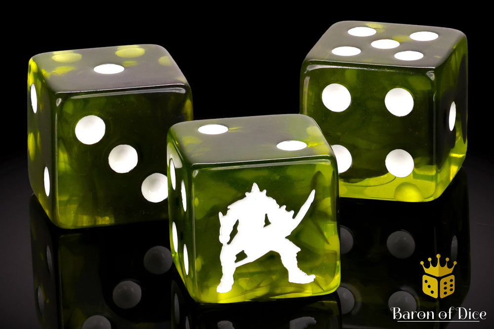 Cave Goblin Dice - Green