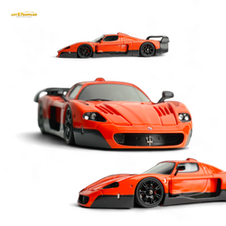 YM Model Maseti MC12 Stradale Corsa 2-Tone Orange - Carbon FIber - Resin 1:64 (ONLINE ORDER ONLY)