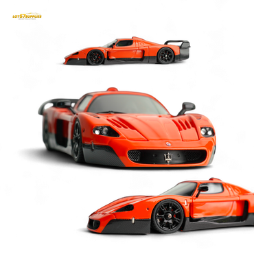 YM Model Maseti MC12 Stradale Corsa 2-Tone Orange - Carbon FIber - Resin 1:64 (ONLINE ORDER ONLY)