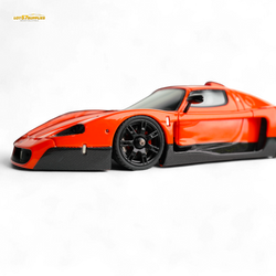 YM Model Maseti MC12 Stradale Corsa 2-Tone Orange - Carbon FIber - Resin 1:64 (ONLINE ORDER ONLY)