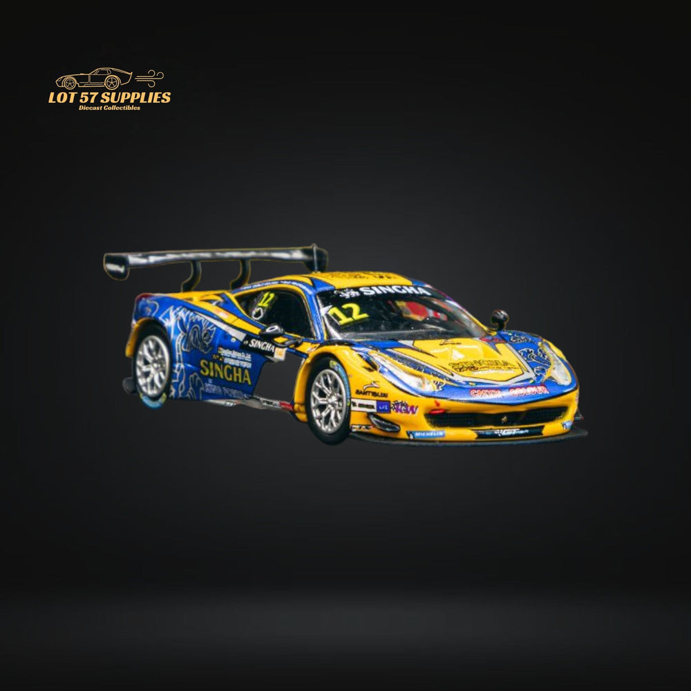 Tarmac Works Ferrari 458 Italia GT3 GT Asia 2016 T64-074-16GTA12 1:64 (ONLINE ORDER ONLY)