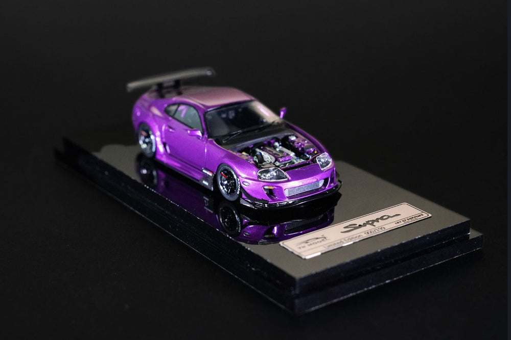 YM Model X LOT 57 Exclusive Toyota Supra JZA80 Limited to 199 Pcs + Bonus Gift Custom Pin 1:64 (ONLINE ORDER ONLY)