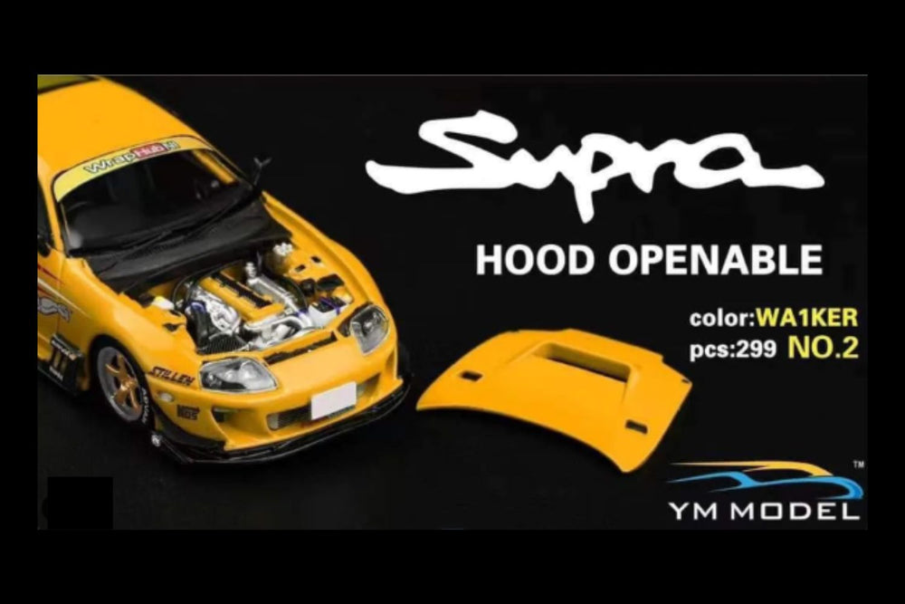 YM Model Toyota Supra JZA80 Paul Walker Need For Speed Tribute 299 Pcs V2 1:64 (ONLINE ORDER ONLY)