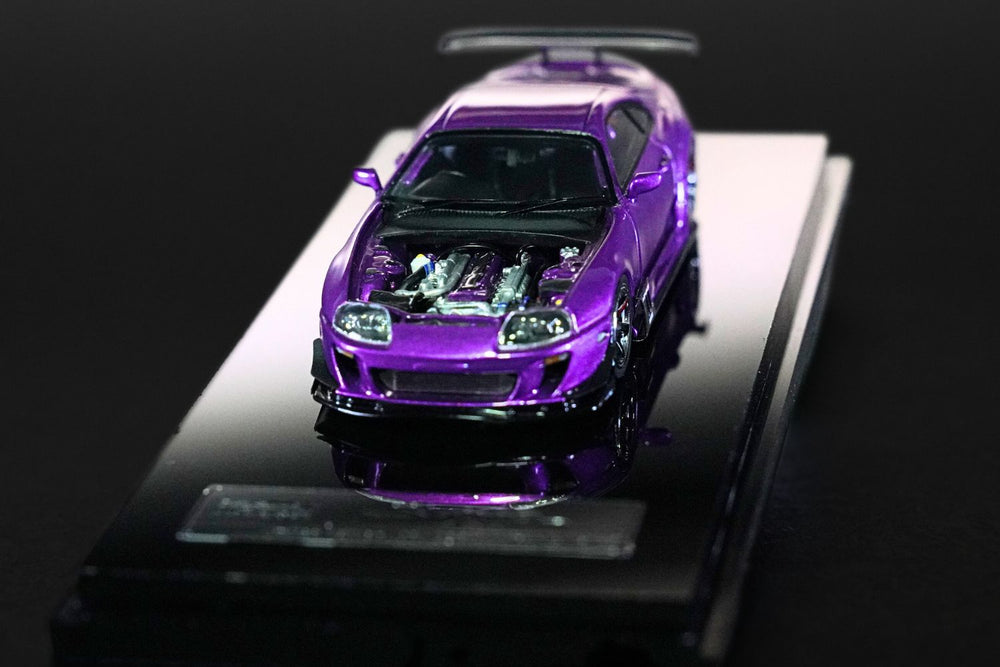 YM Model X LOT 57 Exclusive Toyota Supra JZA80 Limited to 199 Pcs + Bonus Gift Custom Pin 1:64 (ONLINE ORDER ONLY)