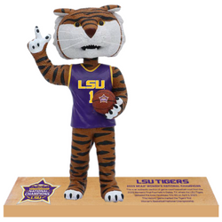 LSU Tigers 2023 Women's Basketball Game Used Championship Court Bobblehead (ONLINE ORDER ONLY)