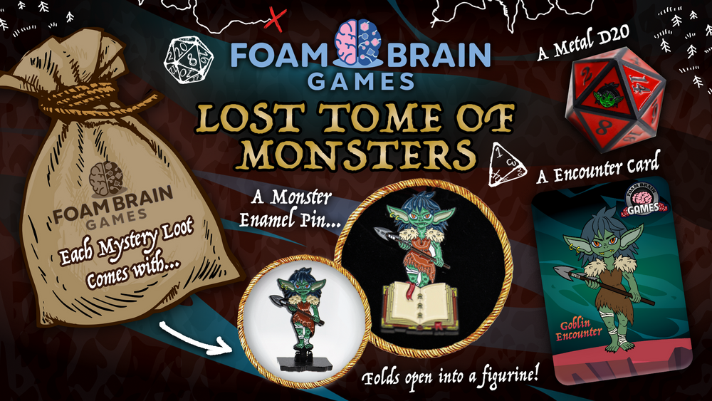 Mystery Loot Dice: Lost Tome of Monsters (ONLINE ORDER ONLY)