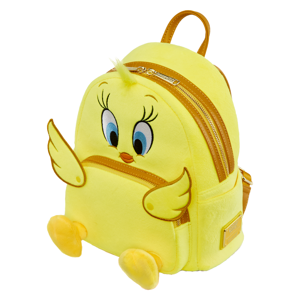 Loungefly: Looney Tunes - Tweety Plush Mini Backpack (ONLINE ORDER ONLY)