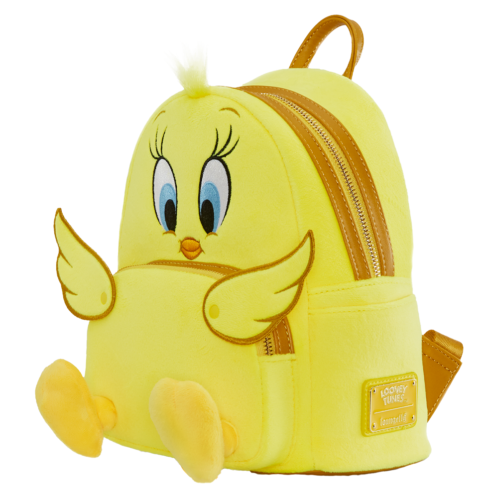 Loungefly: Looney Tunes - Tweety Plush Mini Backpack (ONLINE ORDER ONLY)