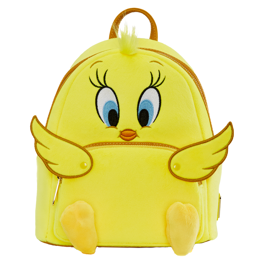 Loungefly: Looney Tunes - Tweety Plush Mini Backpack (ONLINE ORDER ONLY)