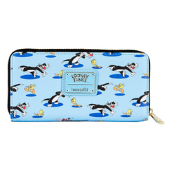 Loungefly: Looney Tunes - Tweety and Sylvester Zip Wallet (ONLINE ORDER ONLY)