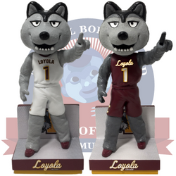 LU Wolf Loyola Ramblers Mascot Bobbleheads (ONLINE ORDER ONLY)