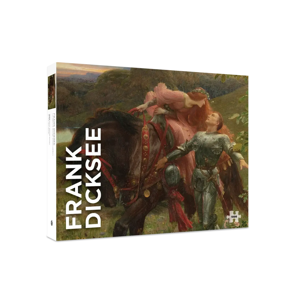 La Belle Dame Merci by Dicksee 1000 Piece Jigsaw Puzzle Pomegranate (ONLINE ORDER ONLY)