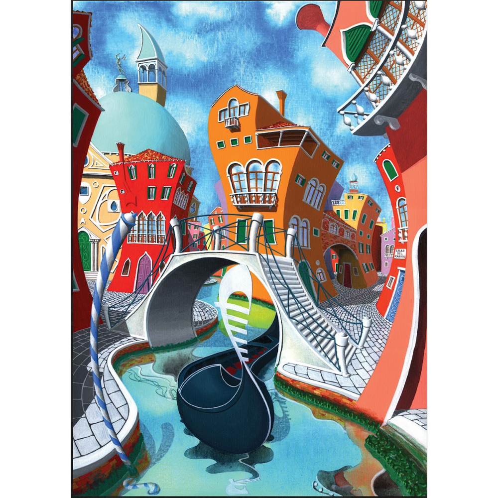 La Gondola 500 Piece Premium Jigsaw Puzzle Art & Fable (ONLINE ORDER ONLY)