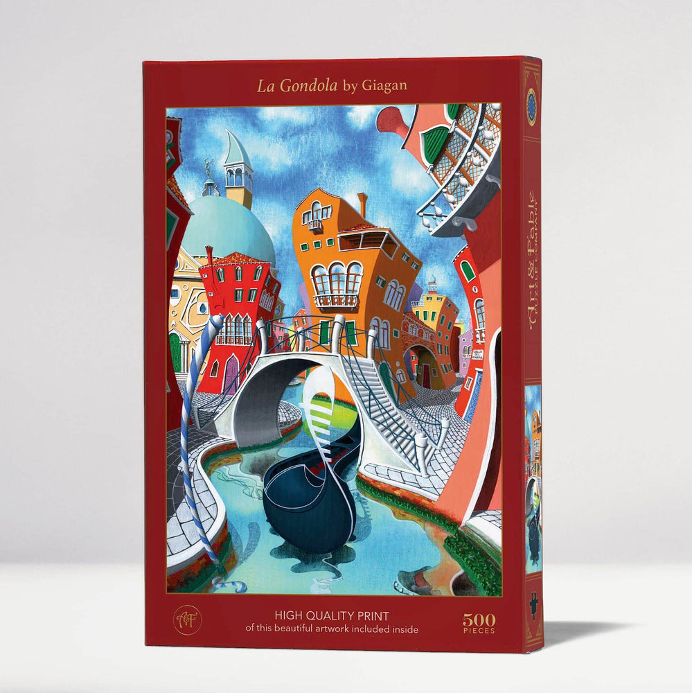 La Gondola 500 Piece Premium Jigsaw Puzzle Art & Fable (ONLINE ORDER ONLY)