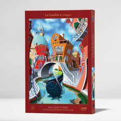 La Gondola 500 Piece Premium Jigsaw Puzzle Art & Fable (ONLINE ORDER ONLY)