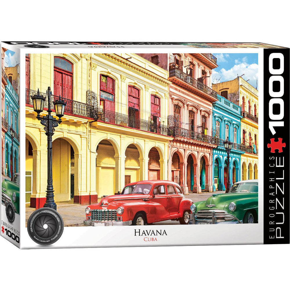 La Havana, Cuba 1000 Piece Jigsaw Puzzle Eurographics (ONLINE ORDER ONLY)