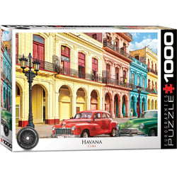 La Havana, Cuba 1000 Piece Jigsaw Puzzle Eurographics (ONLINE ORDER ONLY)