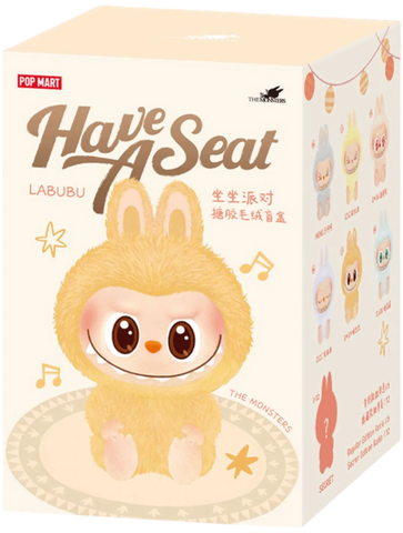 THE MONSTERS - Have a Seat Vinyl Plush Blind Box (ONLINE ORDER ONLY)