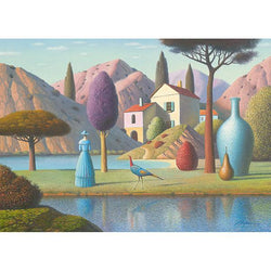 Lady in Blue Timeless 1000 Piece Jigsaw Puzzle Heye (ONLINE ORDER ONLY)