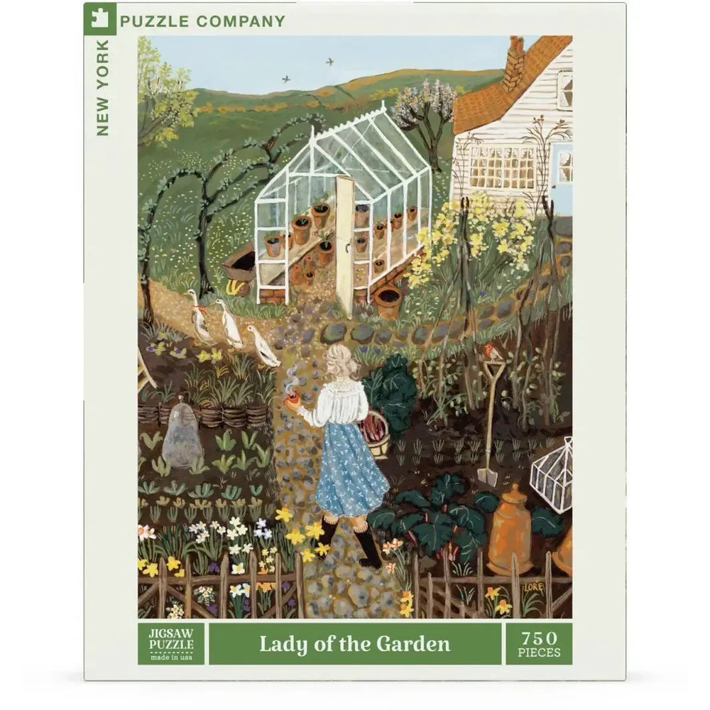 Lady of the Garden by Loré Pemberton 750 Piece Jigsaw Puzzle NYPC