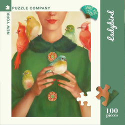Ladybird by Janet Hill 100 Piece Mini Jigsaw Puzzle NYPC