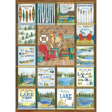 Lake Country 1000 Piece Jigsaw Puzzle Cobble Hill (ONLINE ORDER ONLY)