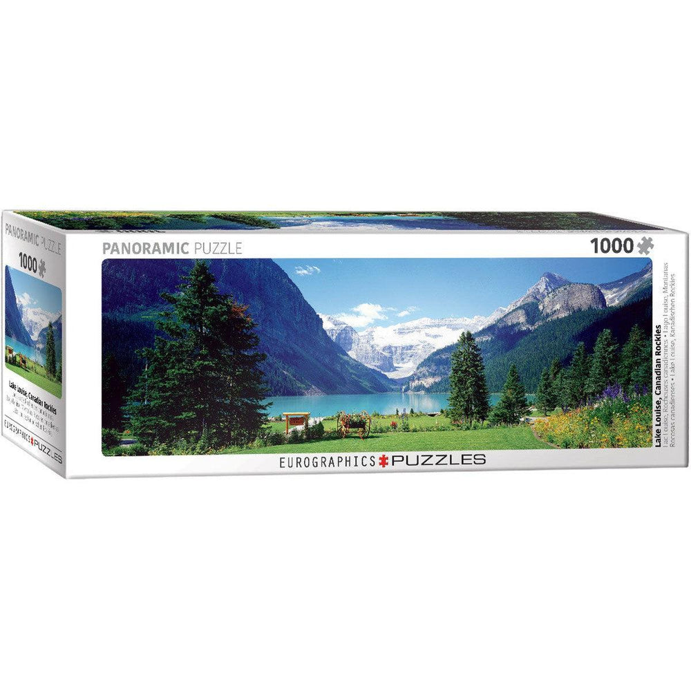 Lake Louise Canadian Rockies 1000 Piece Panoramic Jigsaw Puzzle Eurographics (ONLINE ORDER ONLY)