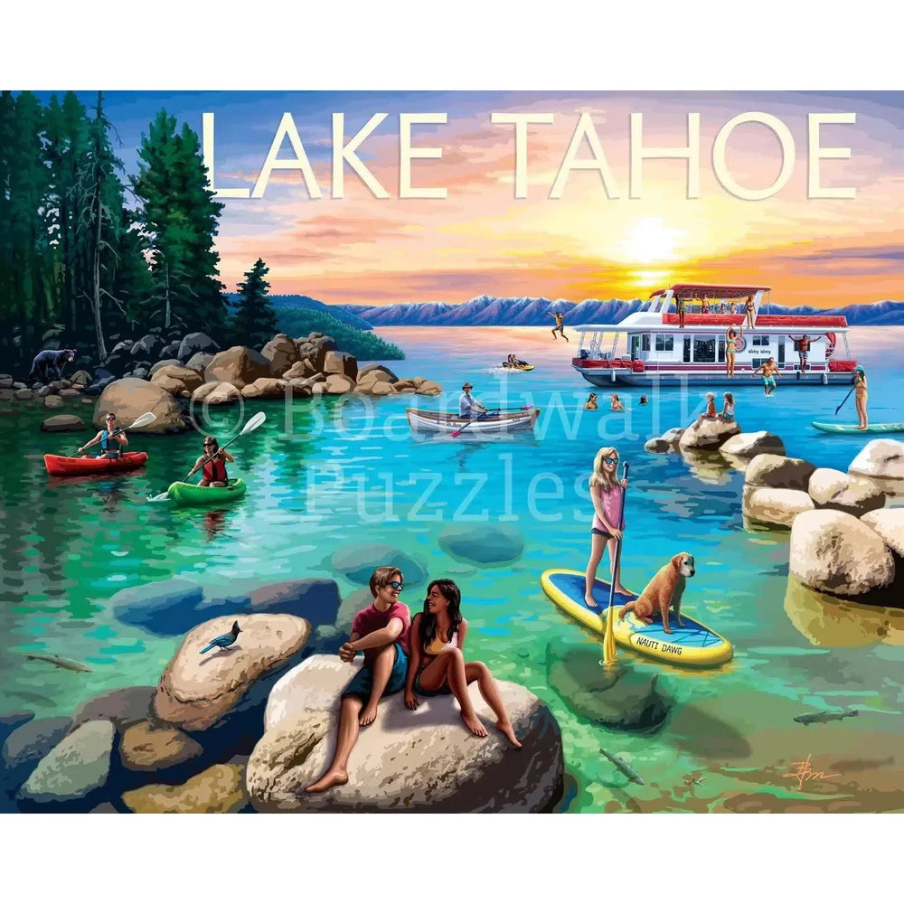 Lake Tahoe 210 Piece Jigsaw Puzzle Boardwalk (ONLINE ORDER ONLY)