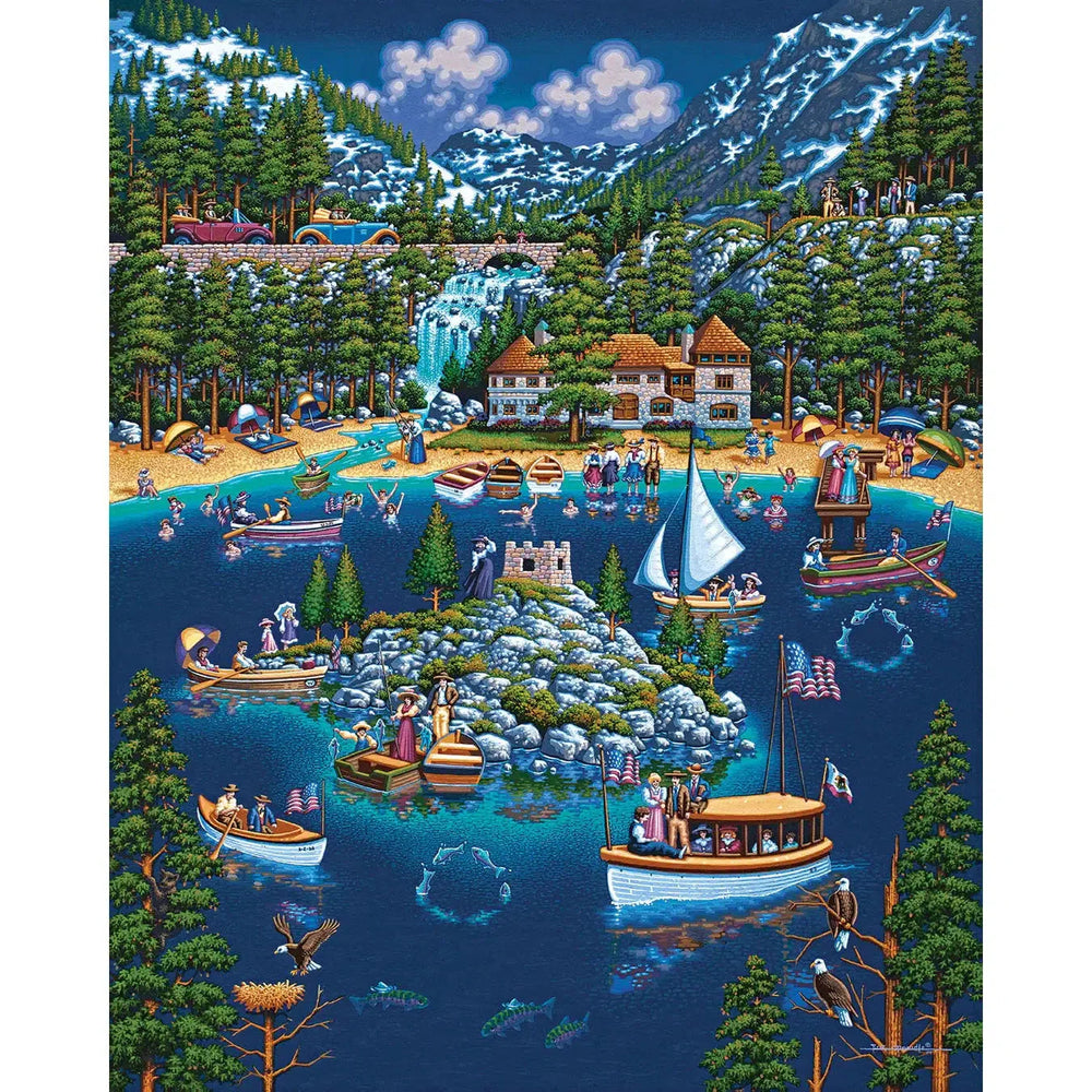 Lake Tahoe 210 Piece Jigsaw Puzzle Dowdle (ONLINE ORDER ONLY)