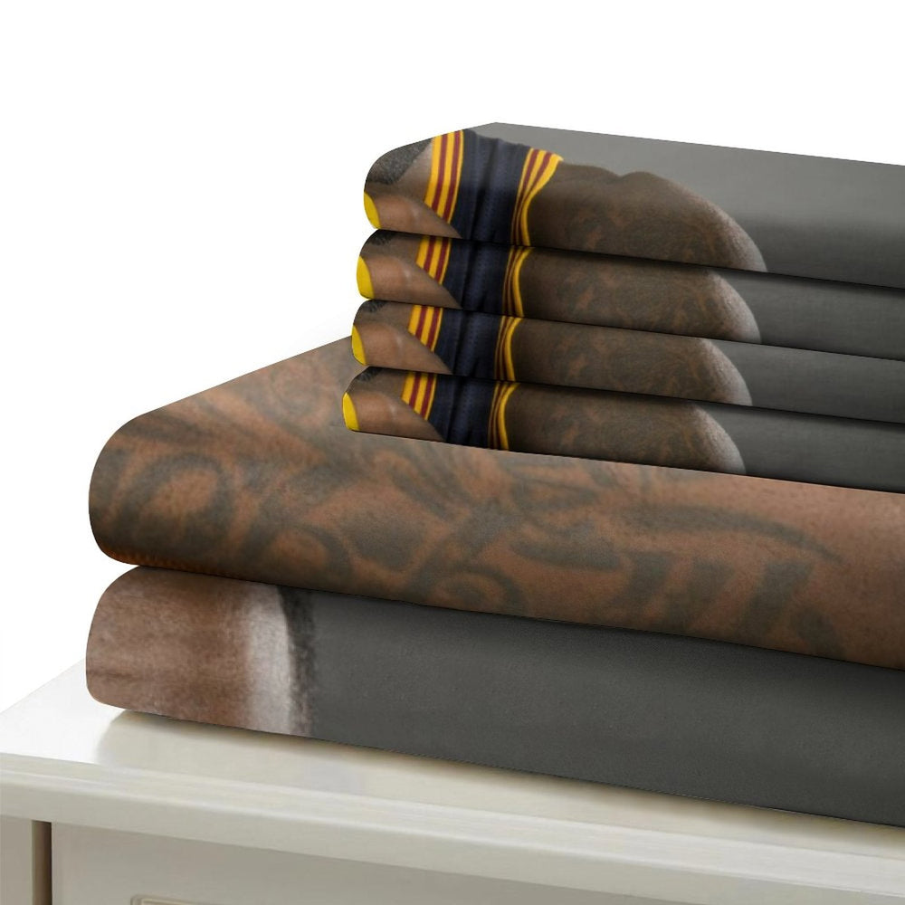 Lakers LeBron Raymone James Bedding Set Pattern Quilt Duvet Cover (Online Order Only)