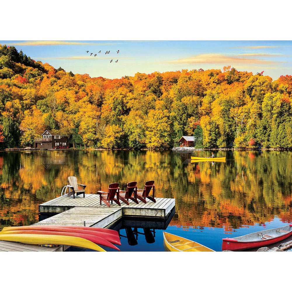 Lakeside Cottage, Quebec 1000 Piece Jigsaw Puzzle Eurographics (ONLINE ORDER ONLY)