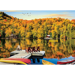 Lakeside Cottage, Quebec 1000 Piece Jigsaw Puzzle Eurographics (ONLINE ORDER ONLY)